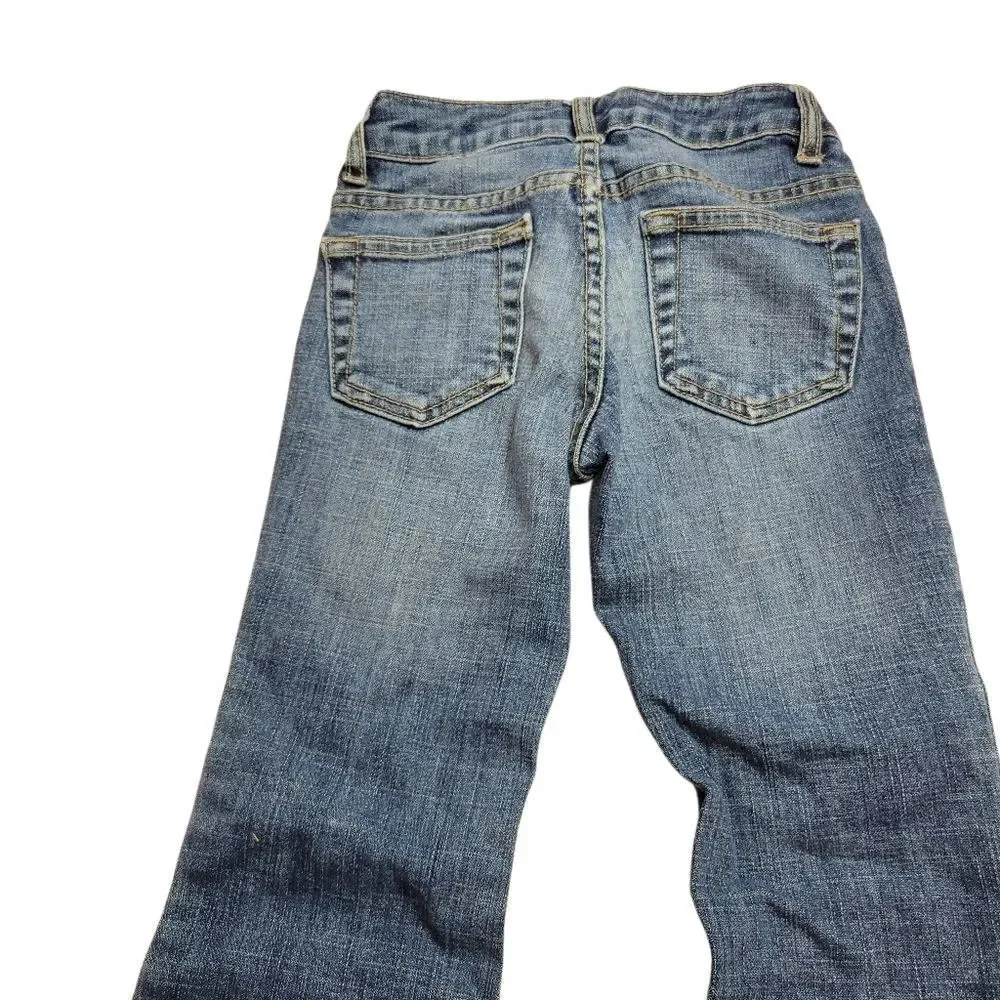 Old Navy hipster bootcut jeans 7 slim